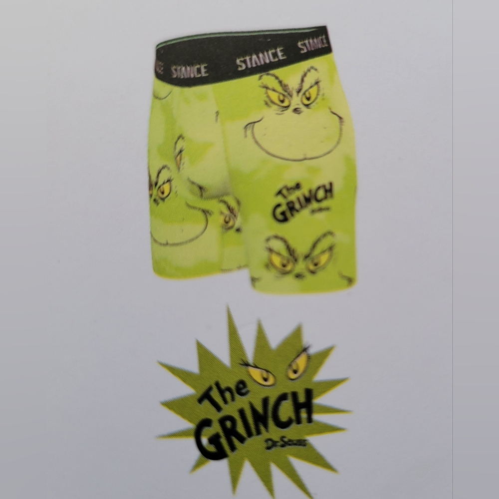 Stance Lime Green Grinch Boxer Briefs